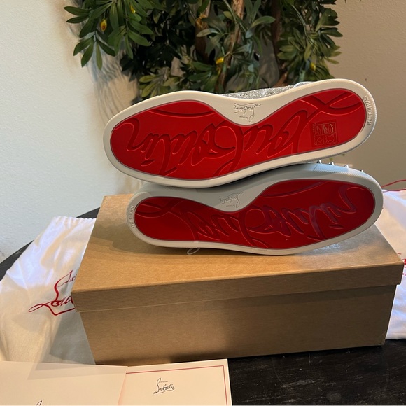 🛑Christian Louboutin Louis Junior P Pik Pik Strass🛑 - Picture 4 of 9